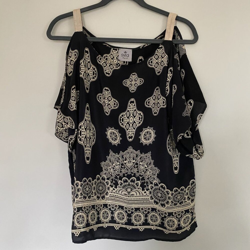 SW3 Bespoke Black Blouse